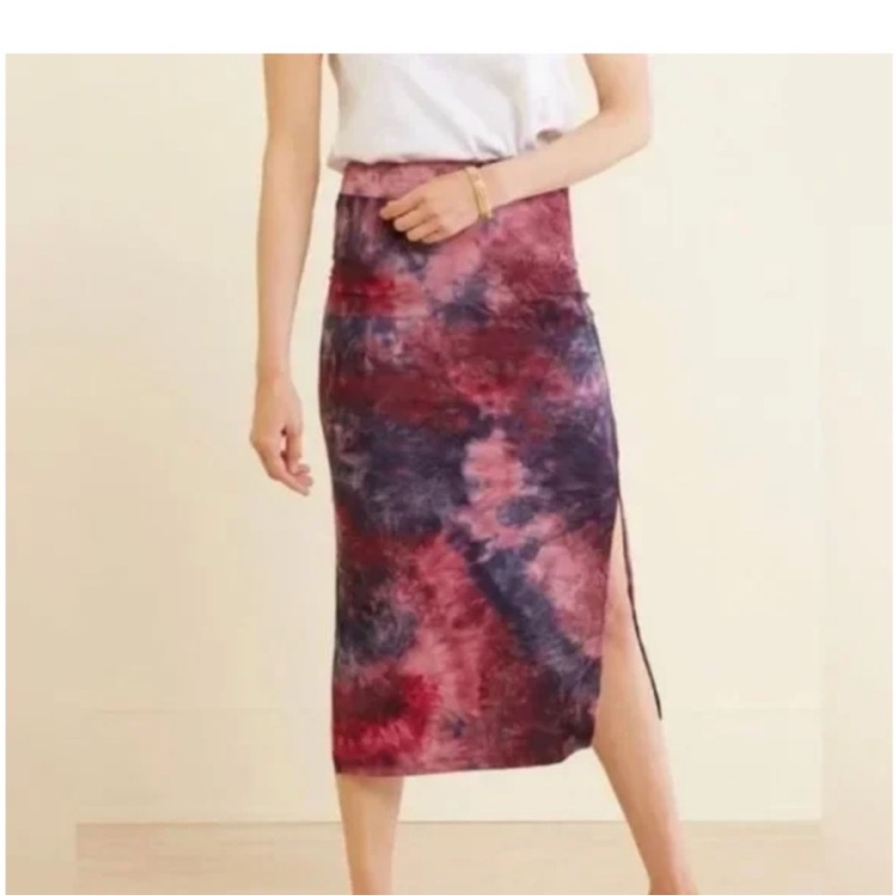 Women’s New Sundry tie dye modern boho chic high waist pencil skirt. Size 1.